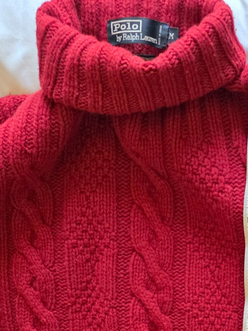 Polo Ralph Lauren Handknit Wool Turtleneck